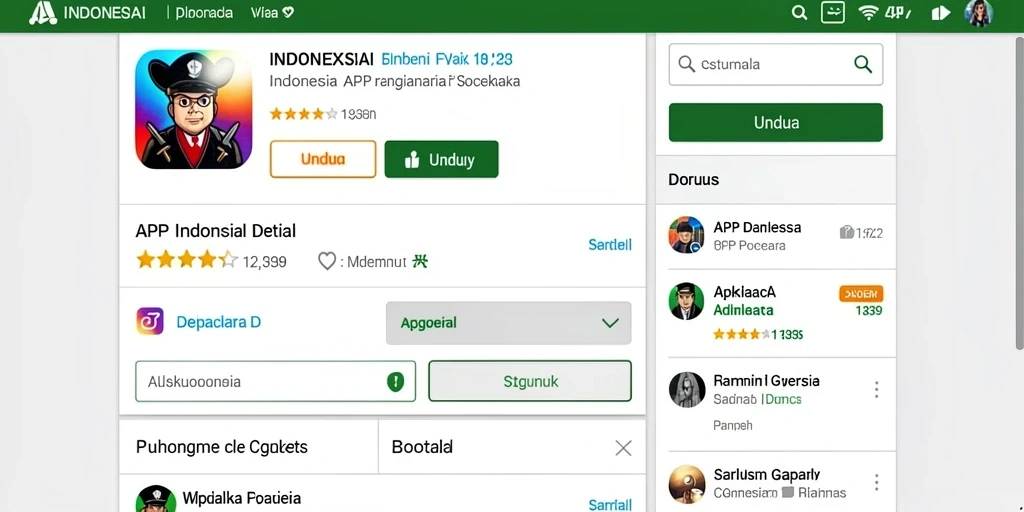 Tampilan menu utama yang menarik dan user-friendly.