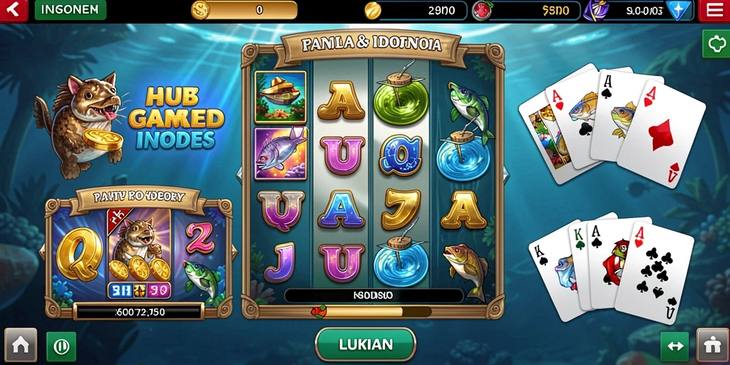 Screenshot menampilkan tema slot terbaru yang menarik.