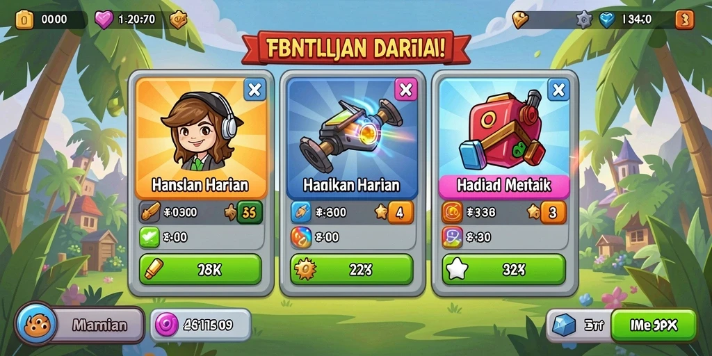 Tampilan antarmuka yang menarik dan mudah digunakan.