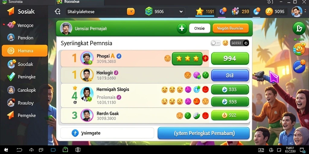 Screenshot menunjukkan pertarungan mendebarkan dengan musuh kuat.