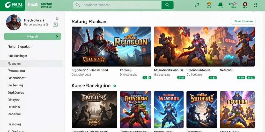 Tampilan antarmuka yang menarik dan mudah digunakan.