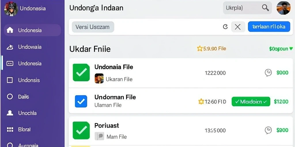 Antarmuka yang ramah pengguna dan menarik.