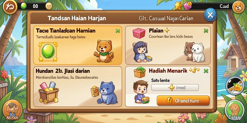Tampilan antarmuka yang user-friendly.