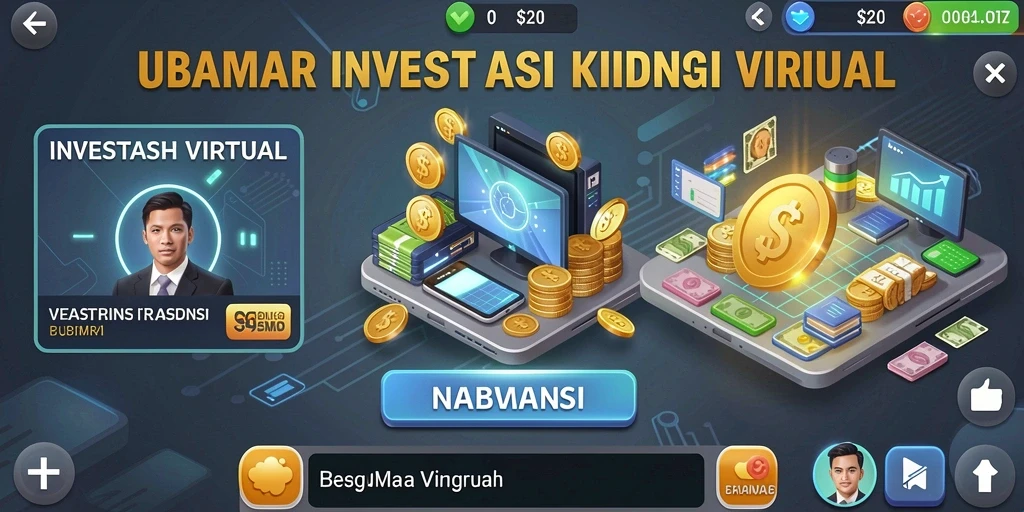 Tampilan antarmuka pengguna yang modern dan intuitif.