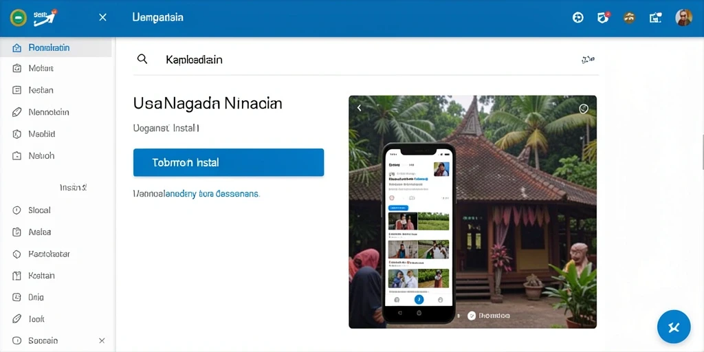 Screenshot menunjukkan tampilan antarmuka yang menarik dan mudah dinavigasi.