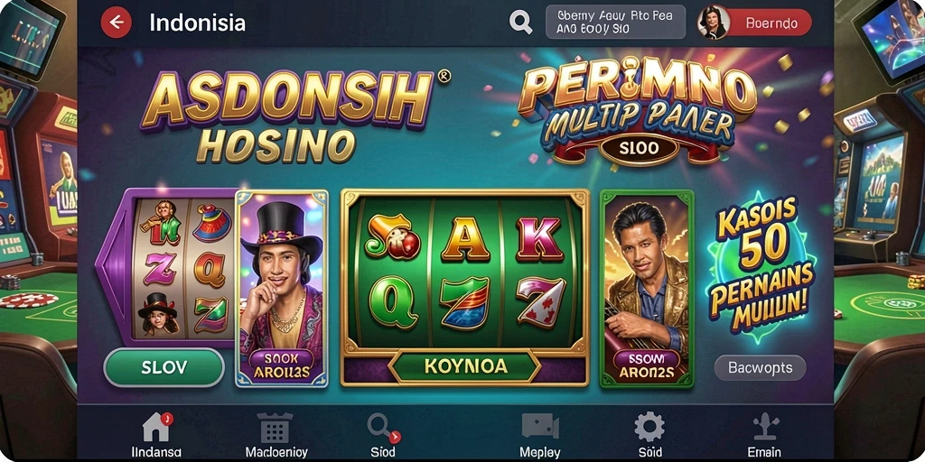 Tampilan utama IDAGAME dengan fitur terbaru.