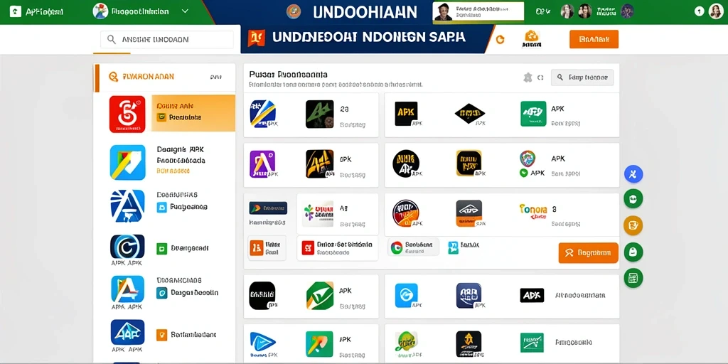 Tampilan utama aplikasi IDNRAJA dengan menu permainan yang jelas.