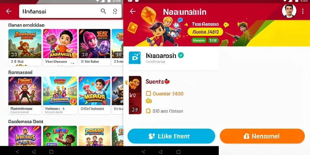 Tampilan antarmuka pengguna yang menarik dan intuitif.