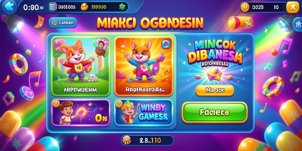 Antarmuka utama aplikasi LOS303 yang intuitif.
