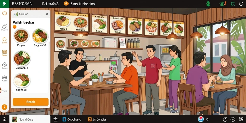 Tampilan antarmuka yang menarik dan mudah digunakan.