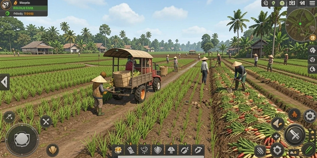 Tampilan menu utama yang intuitif dan menarik.