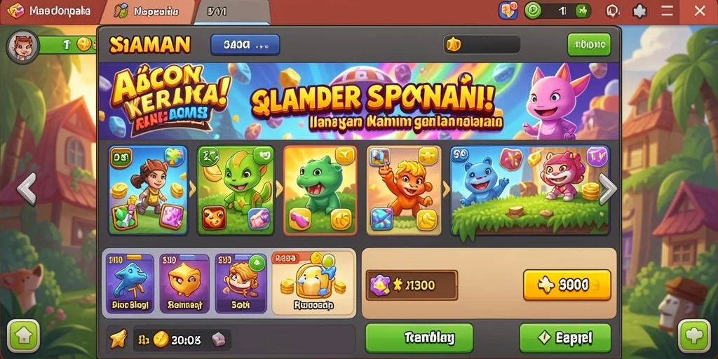 Tampilan antarmuka pengguna yang ramah dan intuitif.