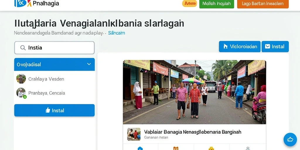 Tampilan antarmuka yang menawan dan intuitif.