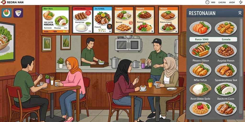Tampilan antarmuka yang ramah pengguna dan modern.