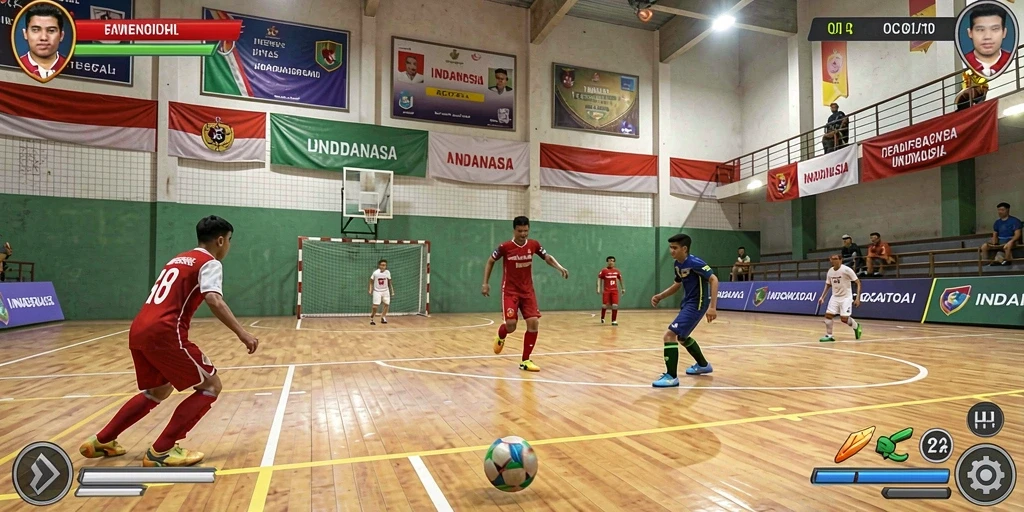 Tampilan antarmuka pengguna yang menarik dan modern.