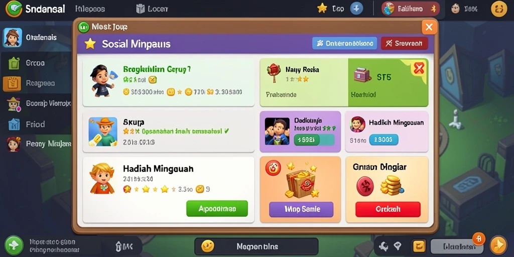 Tampilan antarmuka yang ramah pengguna.