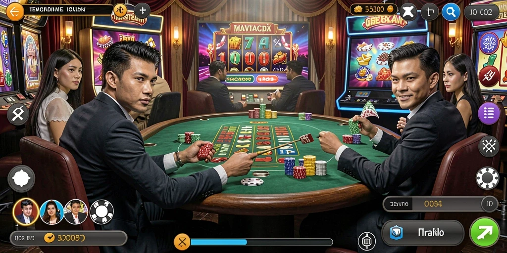 Screenshot menunjukkan antarmuka pengguna yang sederhana dan menarik.