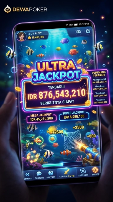 Cuplikan layar menu unduhan dewapoker untuk perangkat Android
