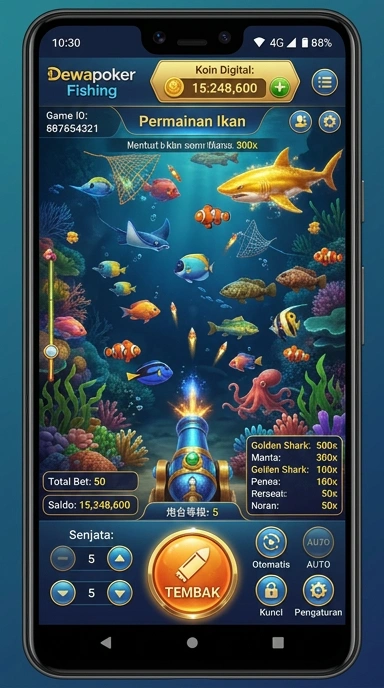Galeri pratinjau visual dewapoker build APK resmi terbaru